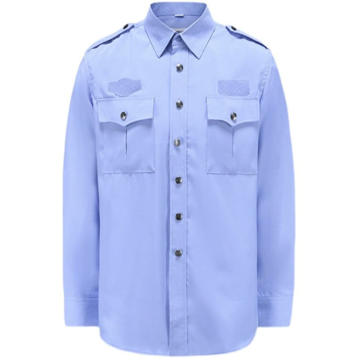 Аутентичная защитная летняя рубашка с короткими рукавами, высококачественная мужская рабочая одежда большого размера с...