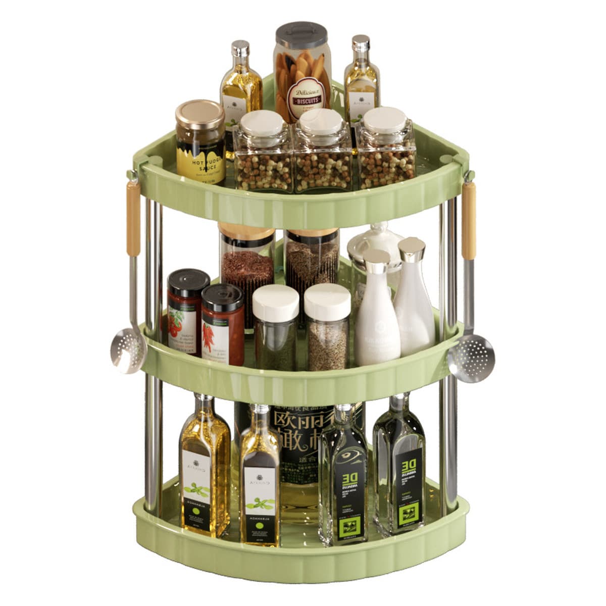 Трансграничная специализированная полка для кухонного хранения