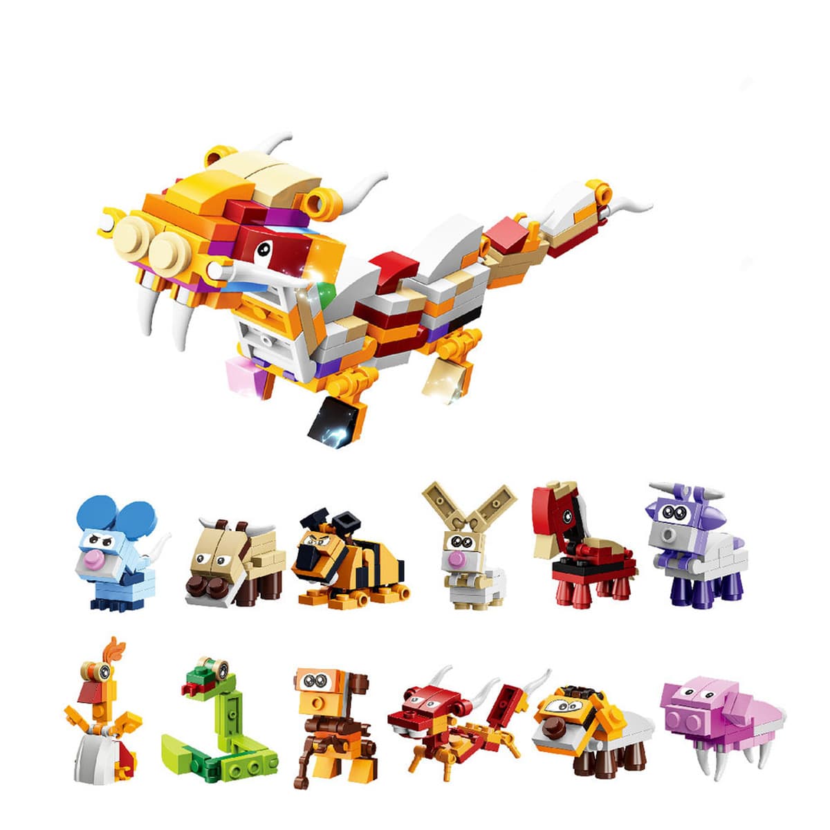 Трансграничные мелкие зернистые отечественные строительные блоки Прозрачные морские биологические игрушки совместимы с Lego...