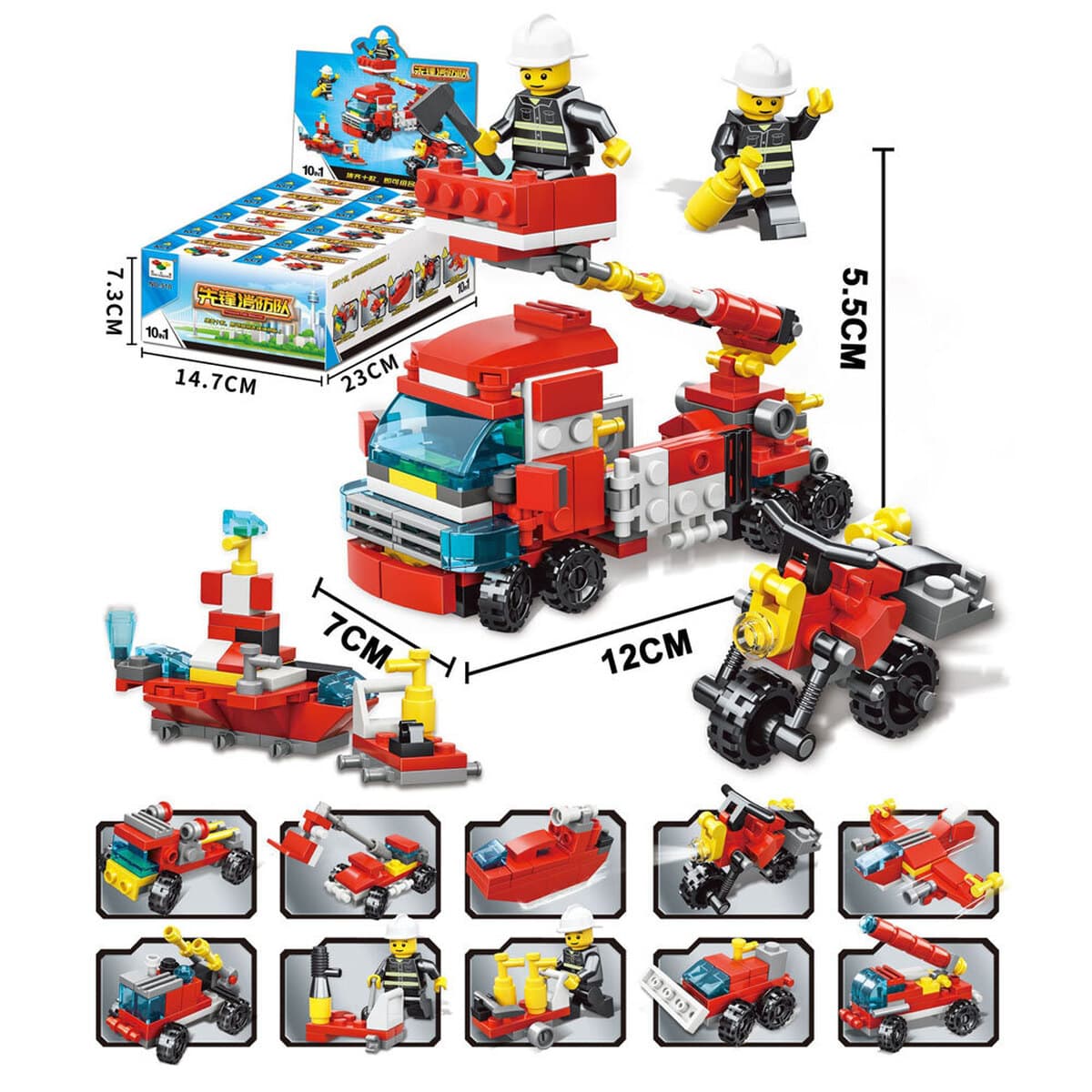 Инвентарь обработки расчистки, совместимый со строительными блоками Lego, собранные развивающие игрушки для детей оптом...