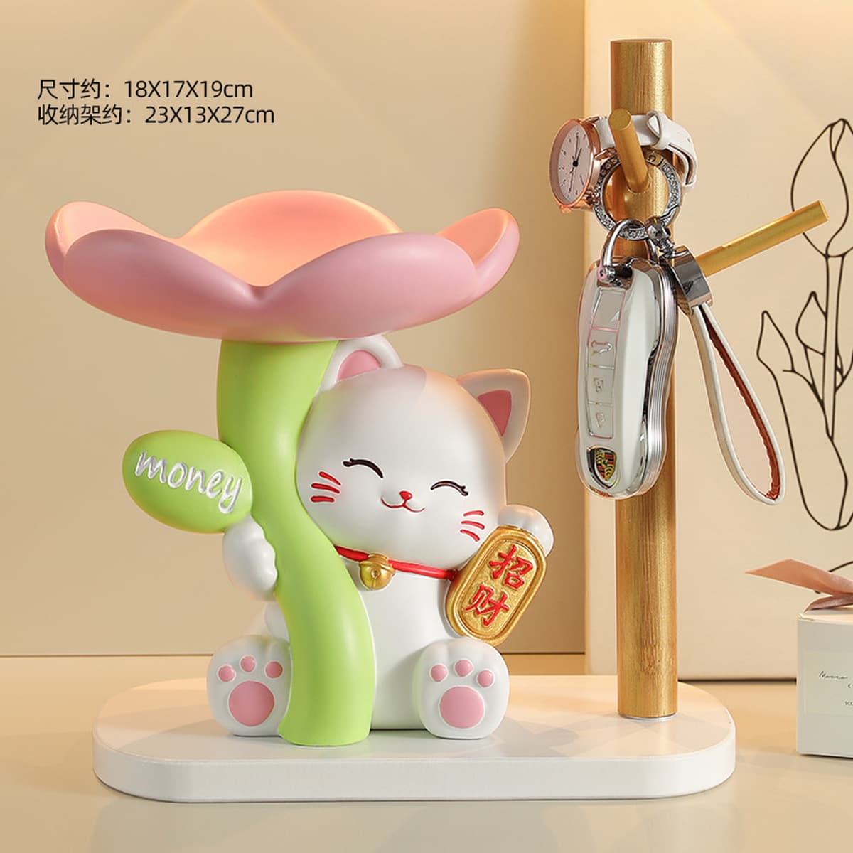 Украшения для домашнего хранения Lucky Cherry Cat новоселье новый дом гостиная стол украшение для учебы подарок