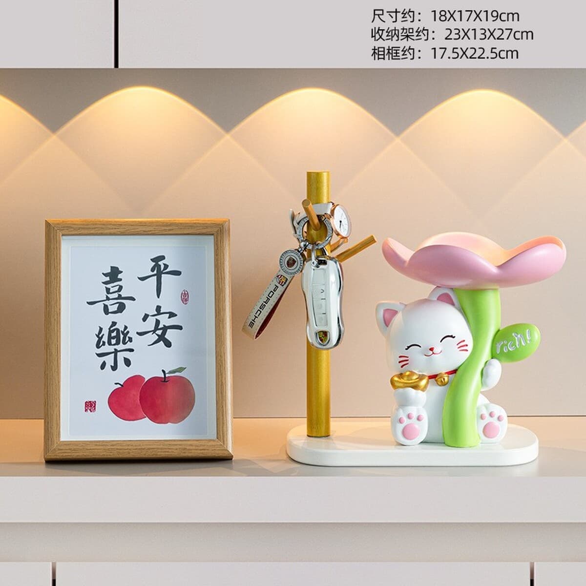 Украшения для домашнего хранения Lucky Cherry Cat новоселье новый дом гостиная стол украшение для учебы подарок