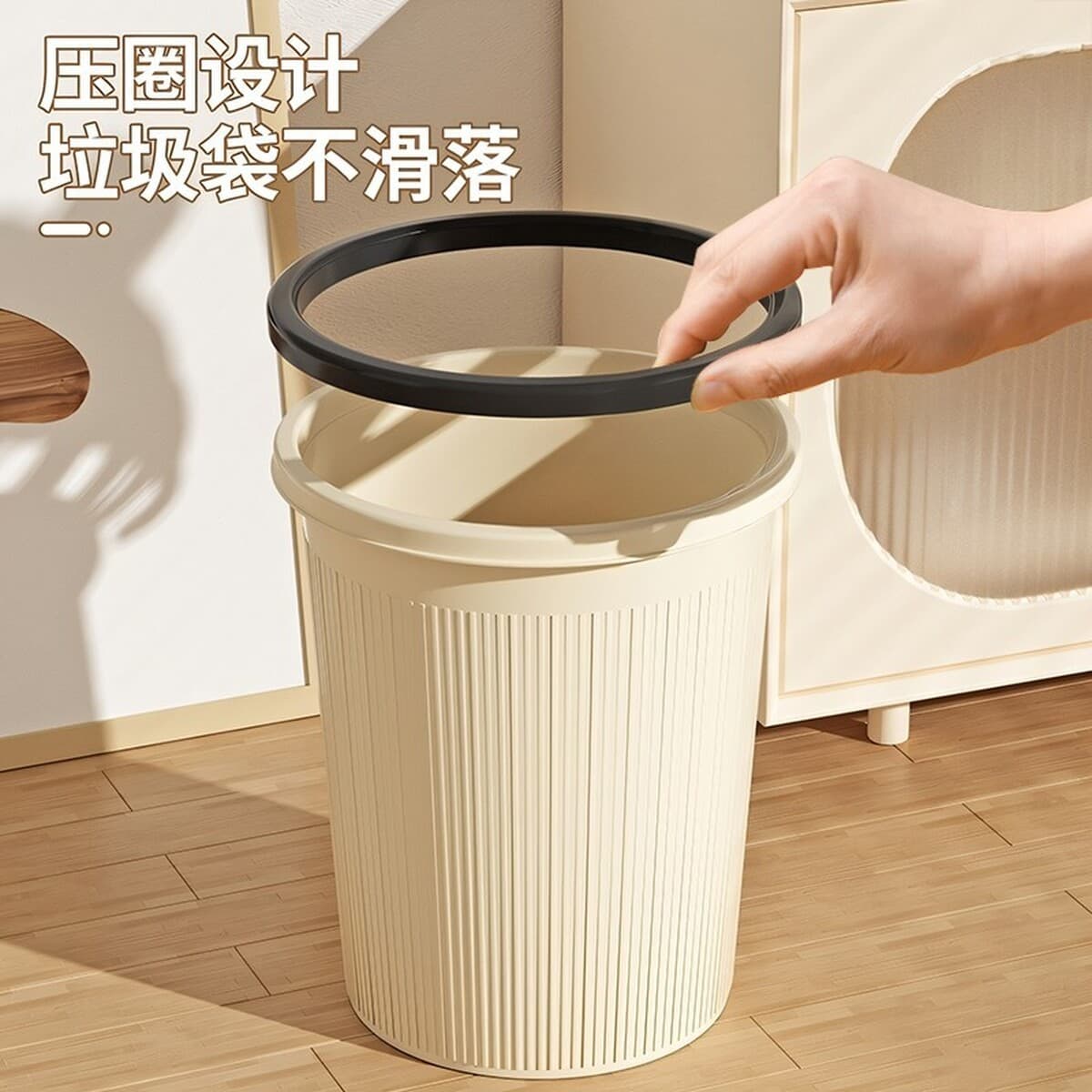 Новый практичный мусорный бак для домашней кухни, гостиной, офиса, туалета, ванной комнаты, специальный большой размер и...