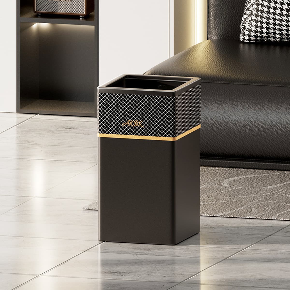Трансграничная горячая распродажа 2025 новый AKBK дома большой емкости мусорный бак оптовая продажа легкий роскошная спальня...