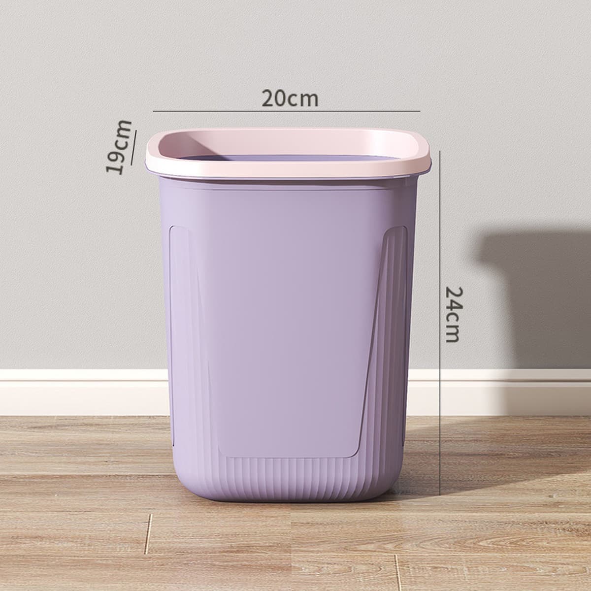 Большой бытовой мусорный бак большой емкости для кухни, туалета, ванной комнаты, гостиной, спальни, стильная корзина для...