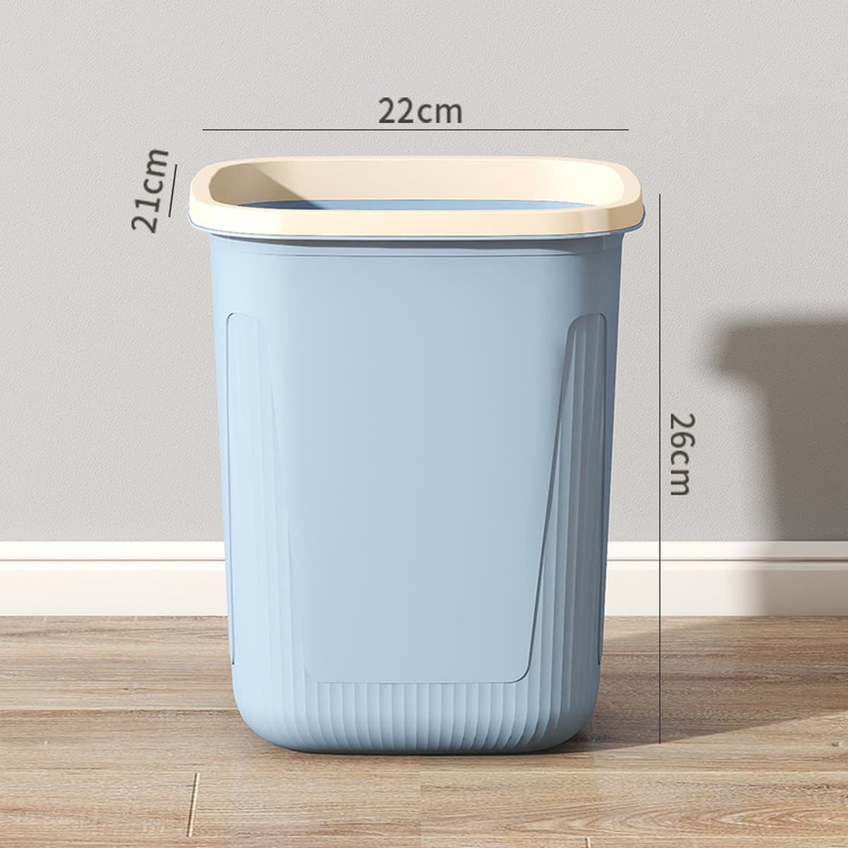 Большой бытовой мусорный бак большой емкости для кухни, туалета, ванной комнаты, гостиной, спальни, стильная корзина для...
