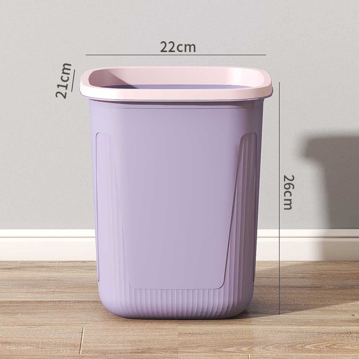 Большой бытовой мусорный бак большой емкости для кухни, туалета, ванной комнаты, гостиной, спальни, стильная корзина для...