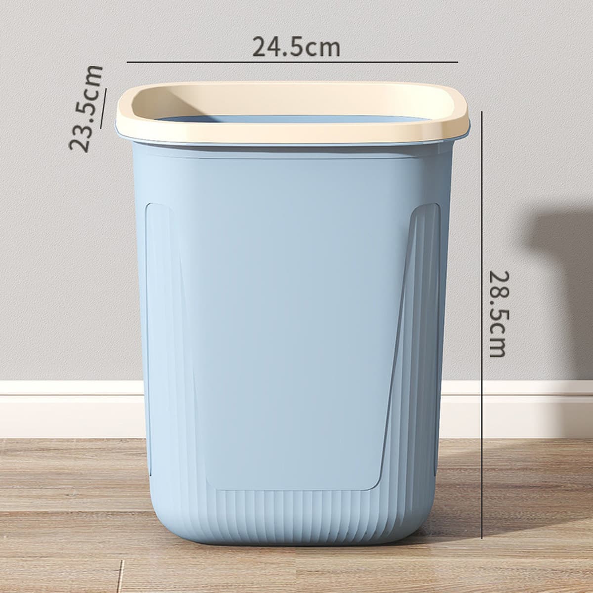 Большой бытовой мусорный бак большой емкости для кухни, туалета, ванной комнаты, гостиной, спальни, стильная корзина для...