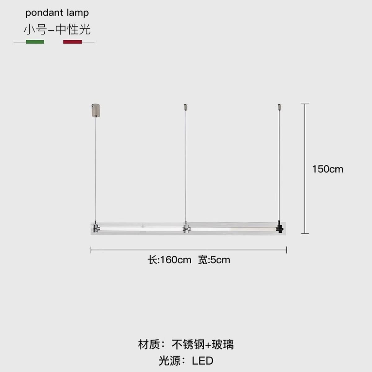 Минималистский ресторан длинная люстра светлая и роскошная креативная маза фонарь дизайнер арт-бар кабинет