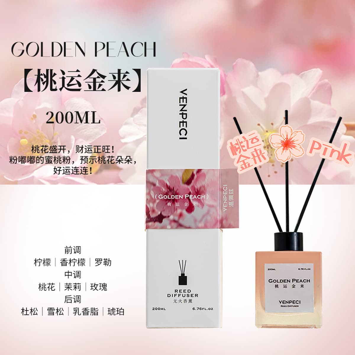 Ароматерапия Wenpeizi: Долговечный элитный женский аромат для дома, спальни, туалетной воды, дезодоранта и гостиной