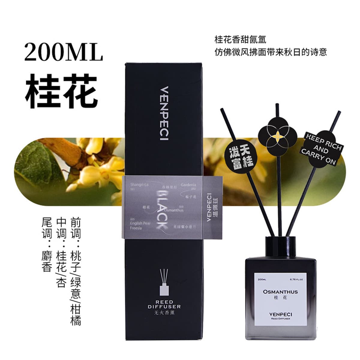 Ароматерапия Wenpeizi: Долговечный элитный женский аромат для дома, спальни, туалетной воды, дезодоранта и гостиной