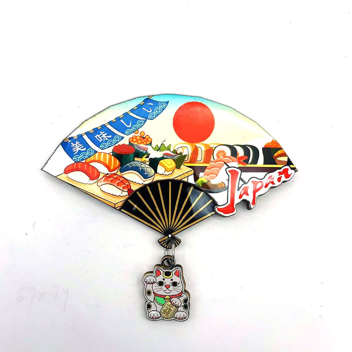 Японские деревянные трехслойные плитки на холодильники