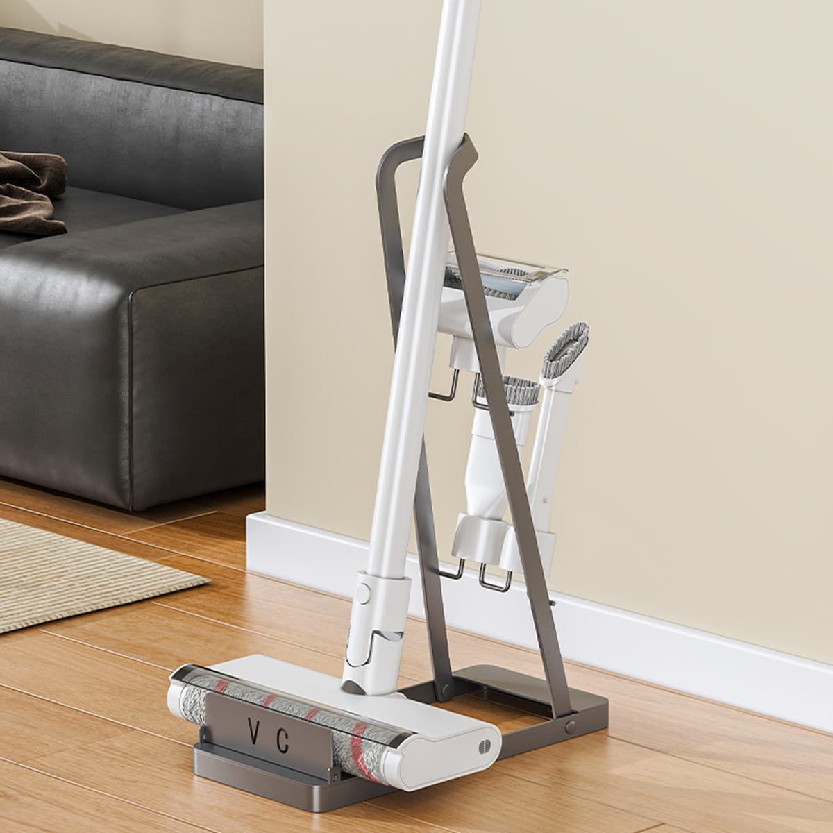 Вертикальный пылесос стойка для хранения предметов домашнего обихода