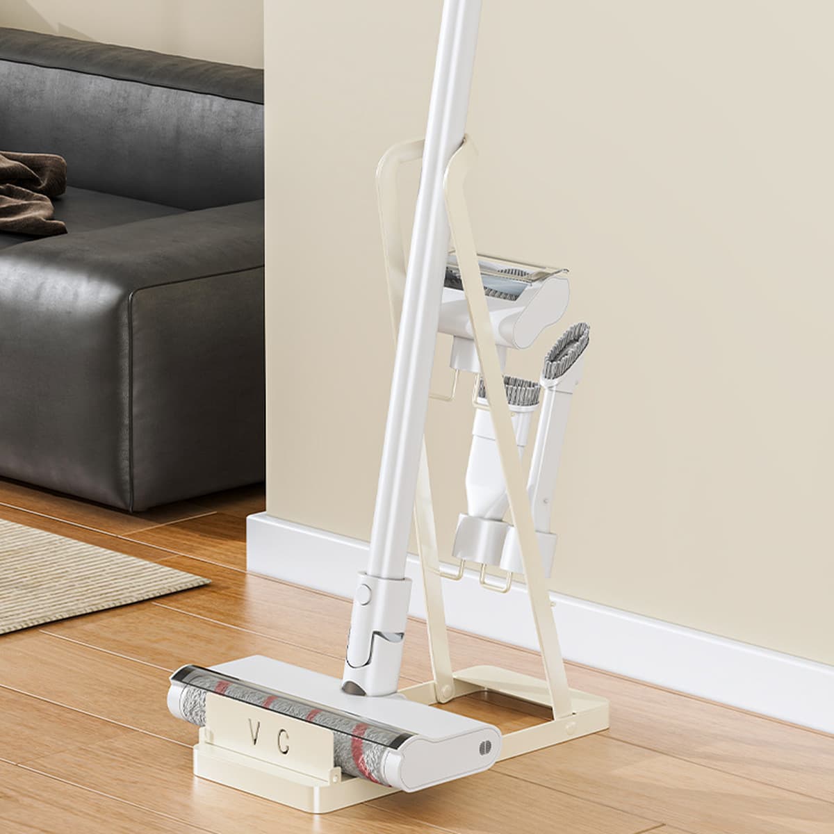 Вертикальный пылесос стойка для хранения предметов домашнего обихода