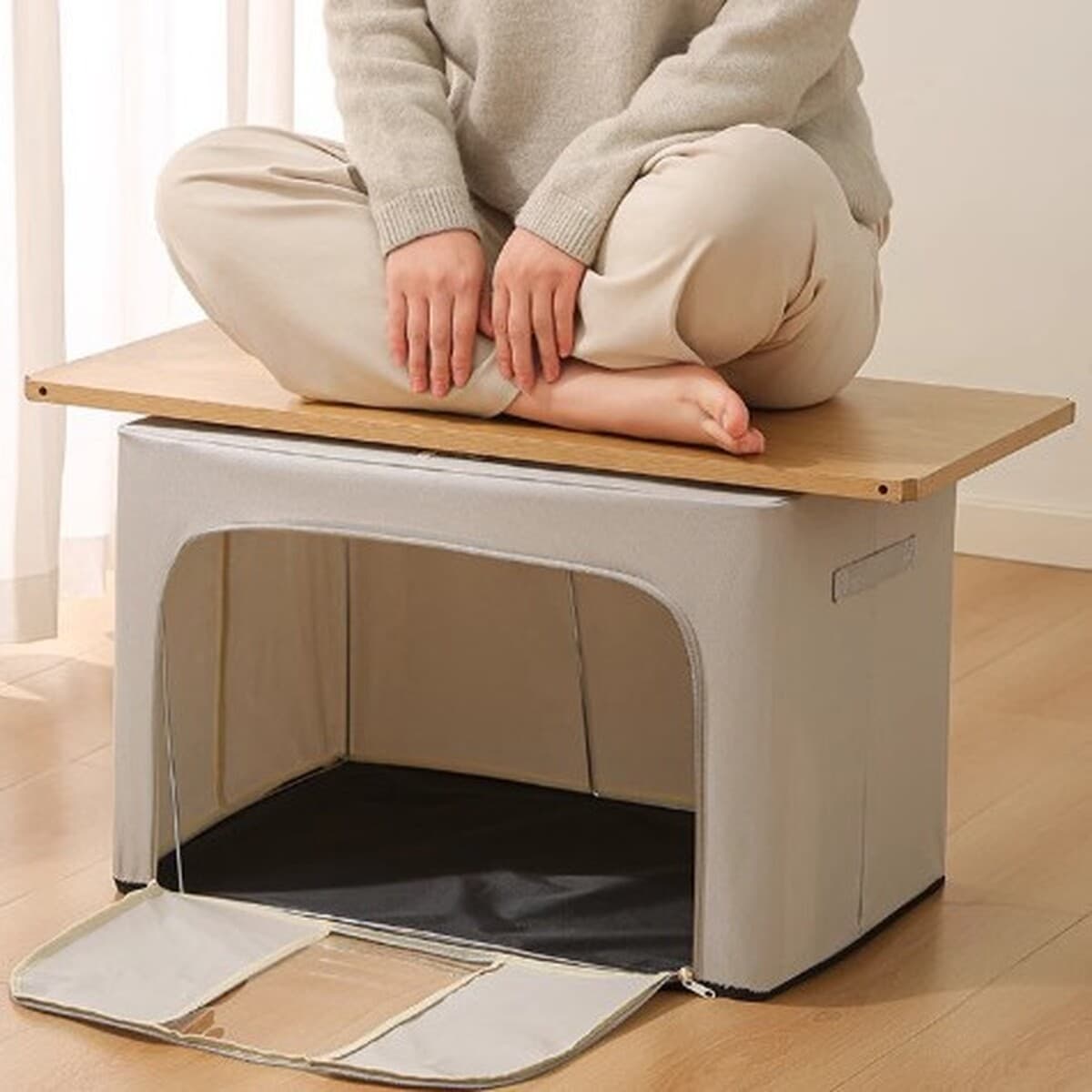 Органайзер для хранения из ткани Оксфорд, утолщенный, большой емкости, для одеял и одежды, решение для хранения в домашнем...