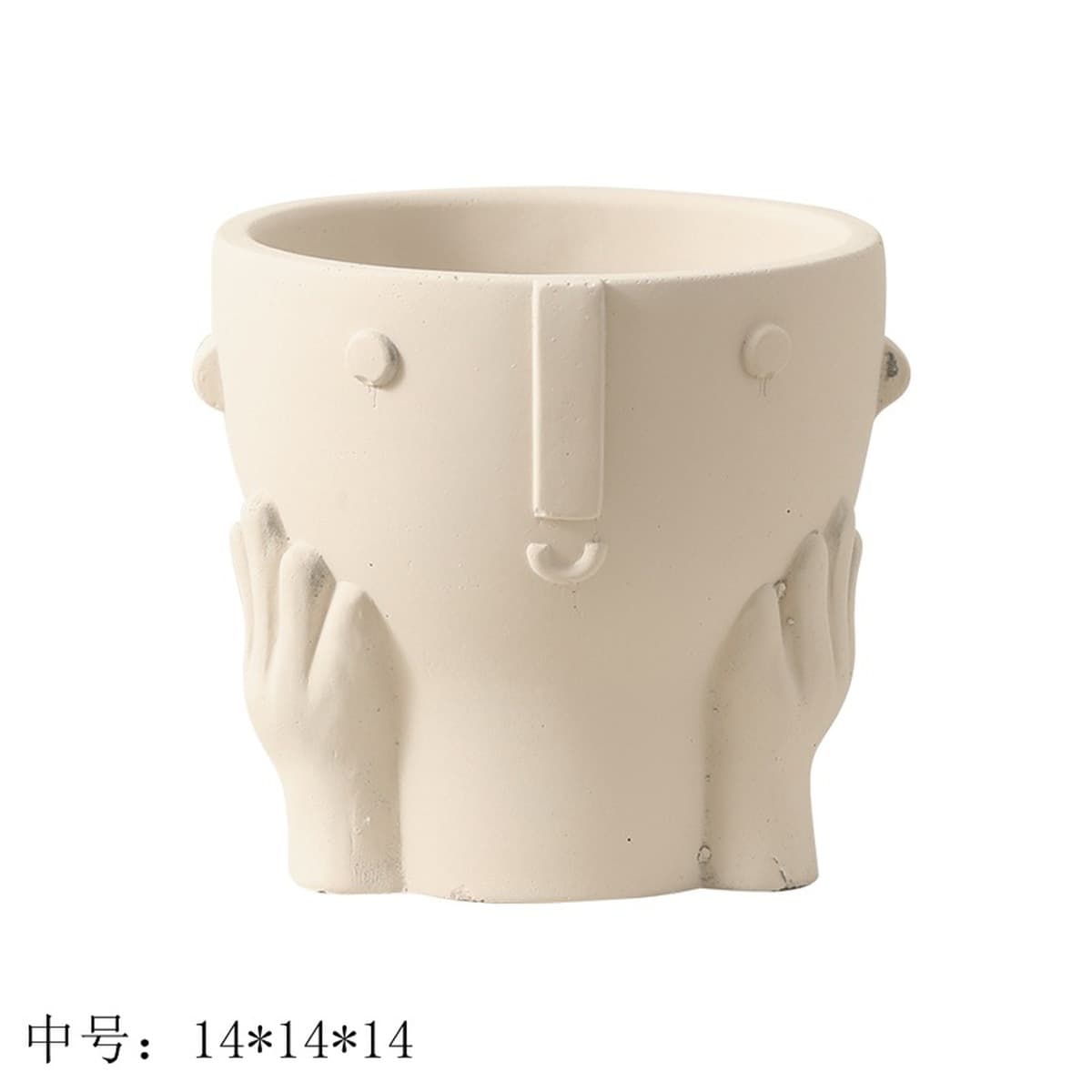 Экспорт простой творческой личности цемента большого диаметра цветочный горшок Интернет знаменитости зеленый горшок для...