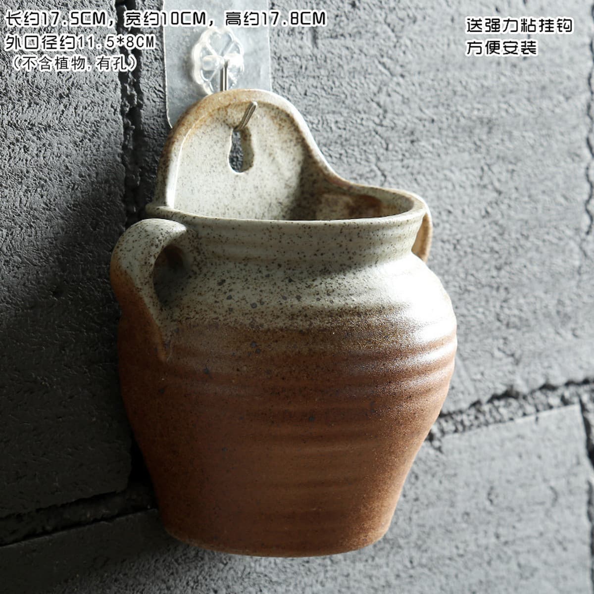 Фабрика прямая партия цветочный горшок настенный керамический творческий балкон суккулент настенный подвесной бассейн...