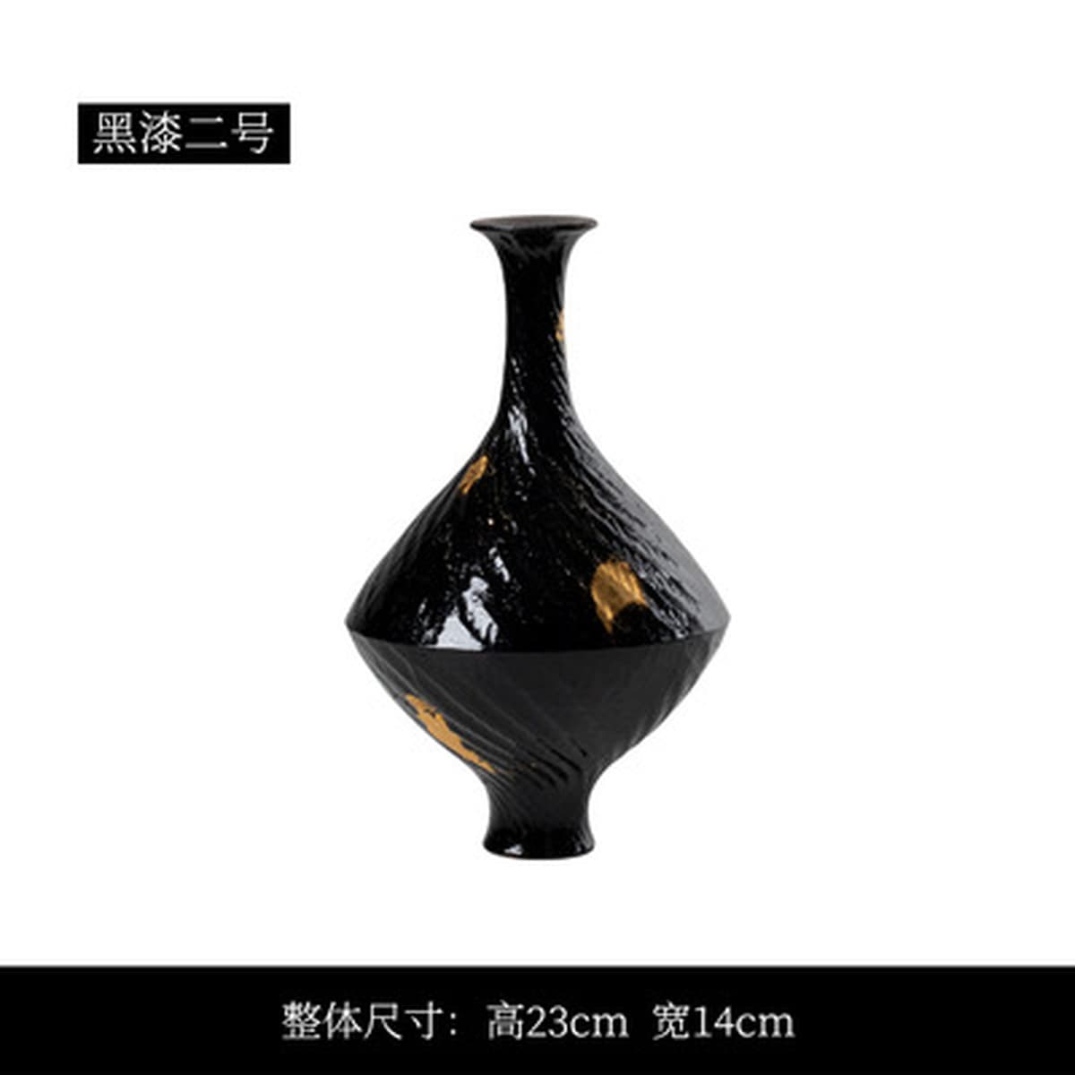 Современная креативная ваза для цветов из керамики из Цзиндэчжэня в виде полосок с узором «молоток» для дома, виллы, отеля,...