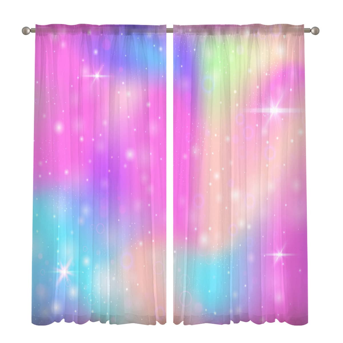 Современная простая марлевая занавеска градиентный цвет оконный экран трансграничная электронная коммерция украшение дома...