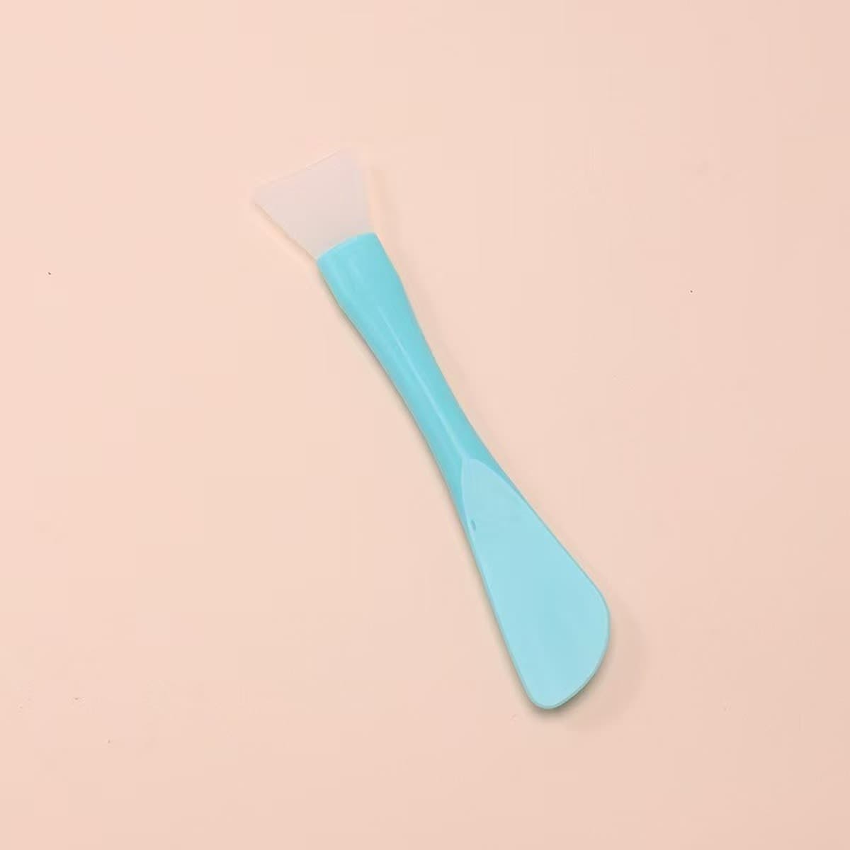 Силиконовая двойная головка с скребком маска щетка грязевая пленка для салона красоты