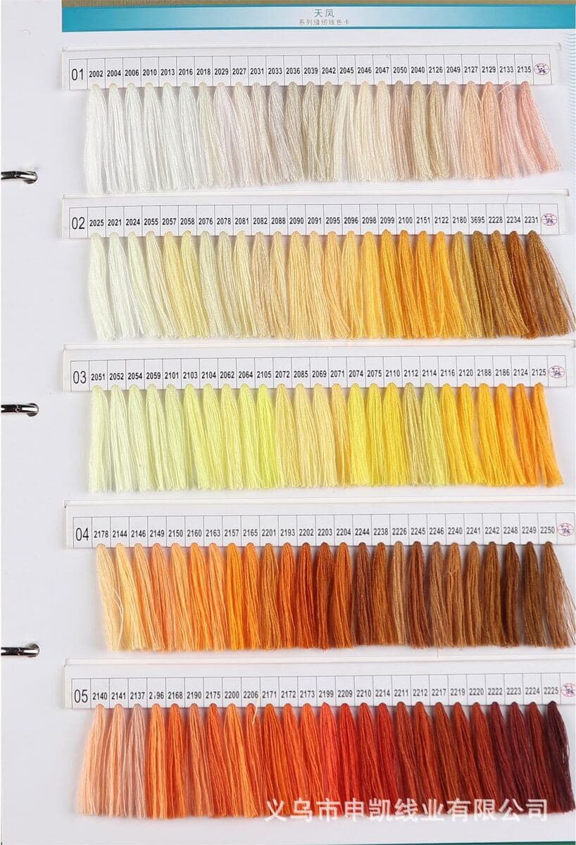 402 полиэстер швейная нить фабрика прямой поставки Tianfeng 40S/2 3000 ярдов пагода шитовая нить швейная машина нить