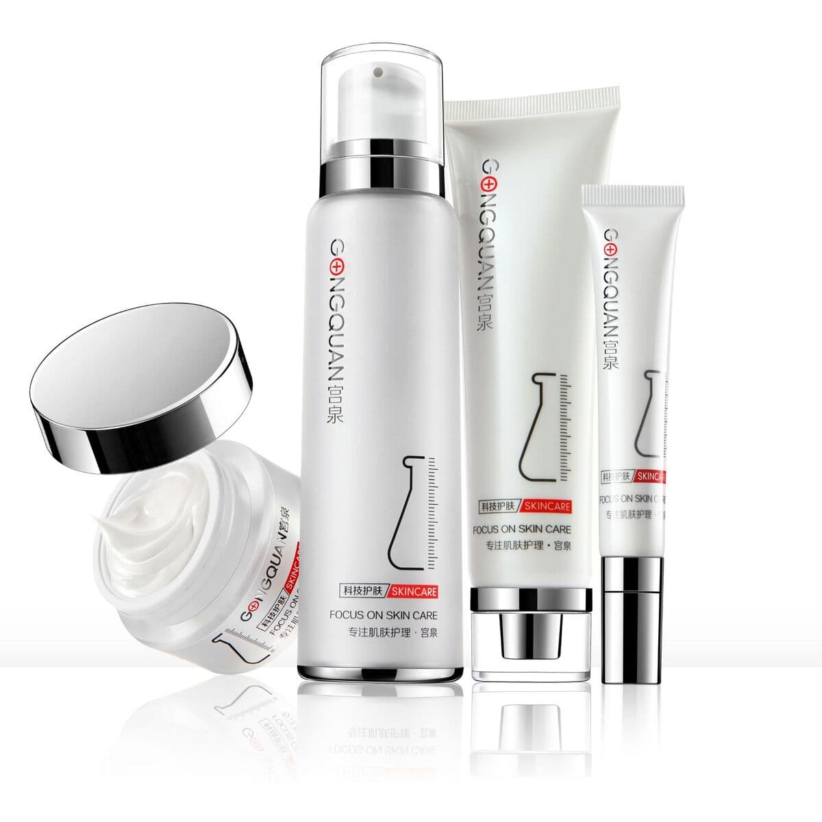 Gongquan Медицинские косметические средства по уходу за кожей костюм Салон красоты Линия по уходу за кожей Увлажняющая и...