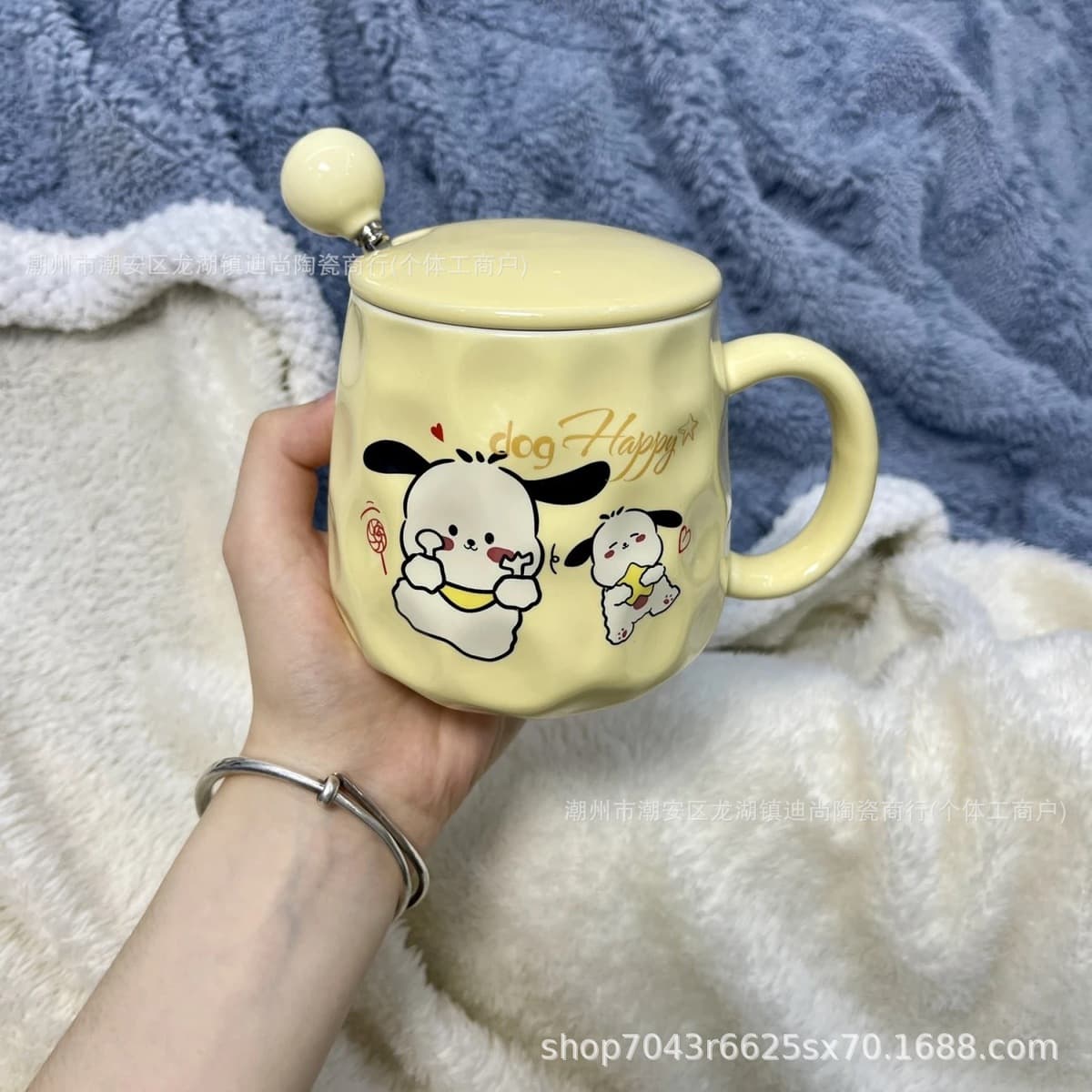 Кружка высокого цвета керамическая чашка с крышкой ложка набор стаканов для воды подарочная коробка милая чашка с подарками...