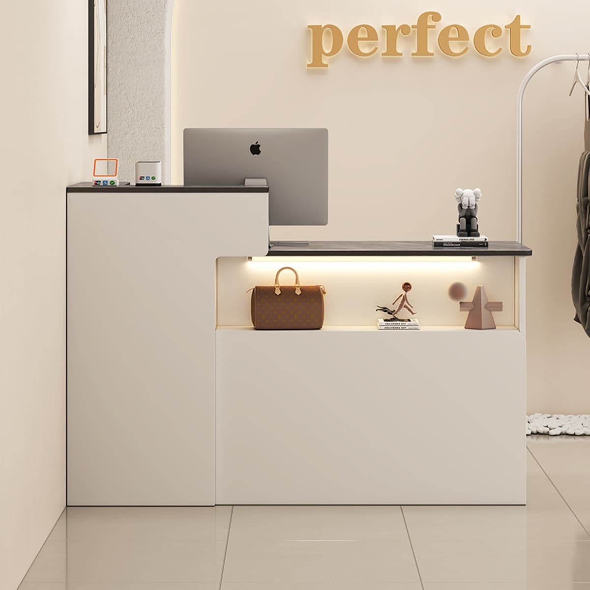 Бар-касса Стойка Стойка Магазин одежды Женский магазин Маленький встречный стол Простой Современный Салон красоты Стол Прием