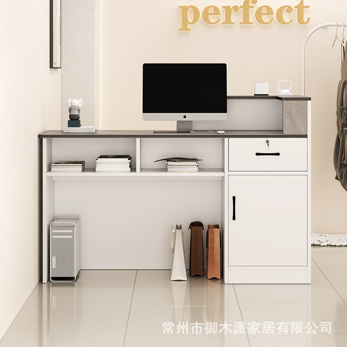 Бар-касса Стойка Стойка Магазин одежды Женский магазин Маленький встречный стол Простой Современный Салон красоты Стол Прием