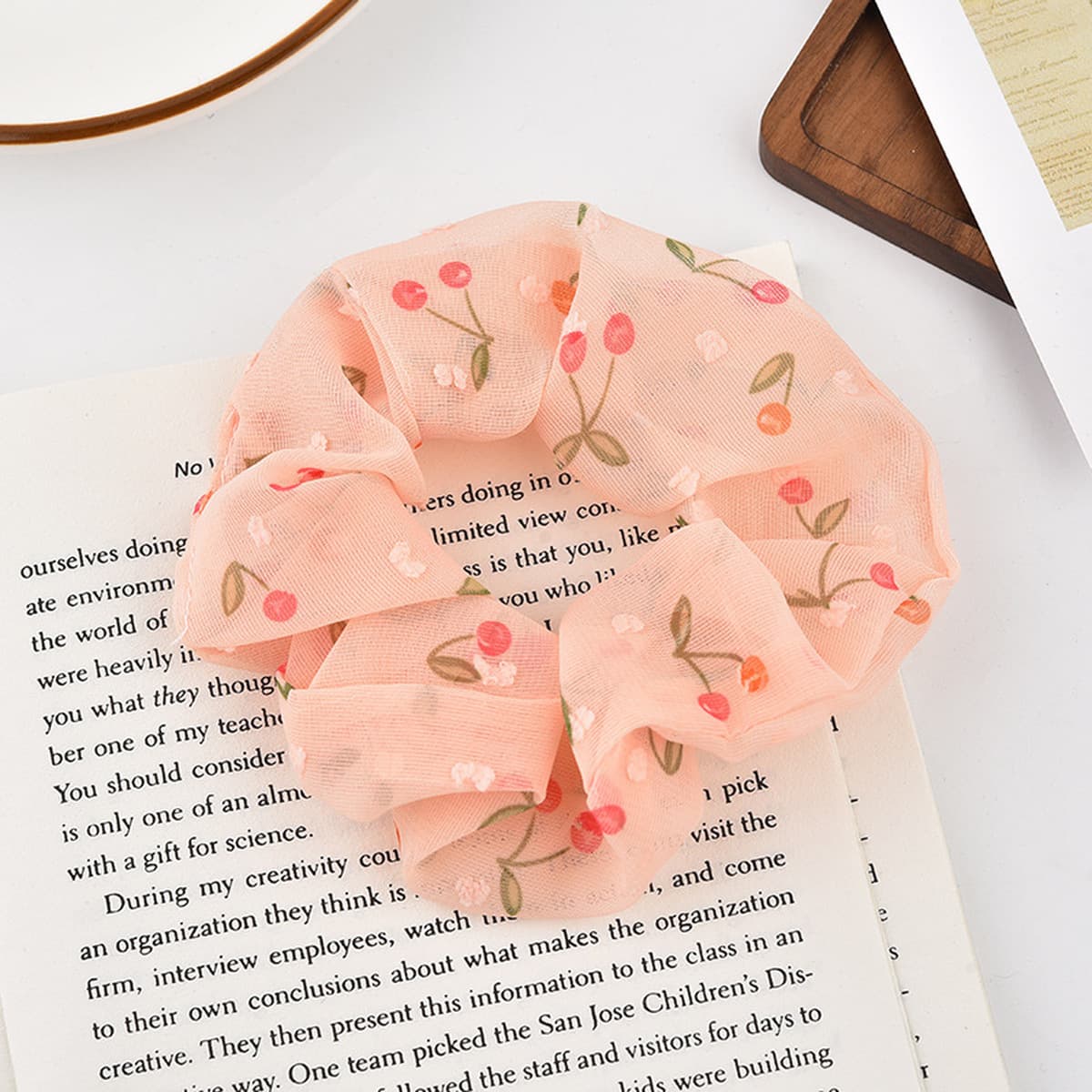 Круг для волос толстой кишки женский корейский европейский вуаль жирный кишечник аксессуары для волос