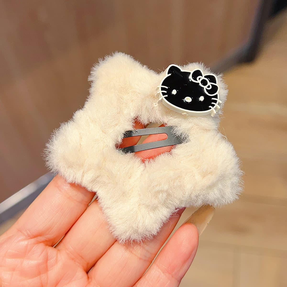 Японские милые кошки плюшевые звезды bb-заколки для волос