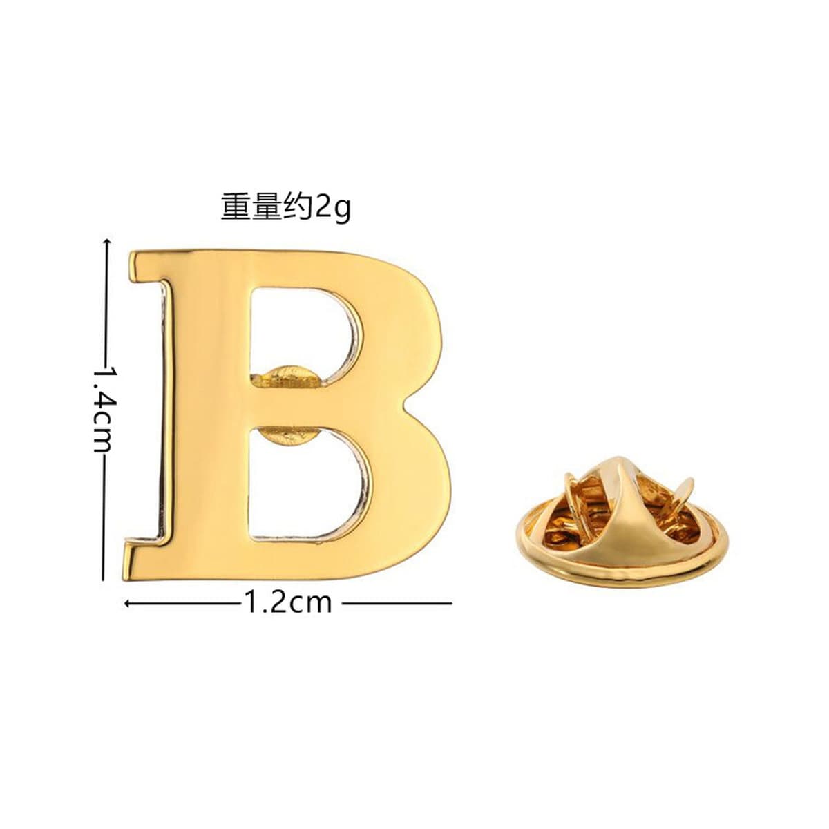 Трансграничные горячие продажи английские буквенные броши мужские и женские пиджаки рубашки с воротником простой корсажный...