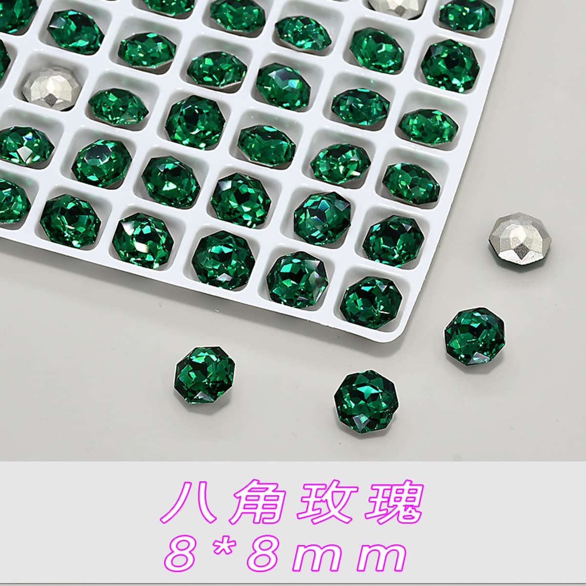 Замена смешанной партии K9, высококачественные изумрудные стразы для дизайна ногтей с заостренными спинками, оптовая продажа...