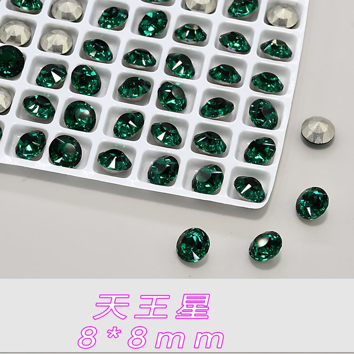 Замена смешанной партии K9, высококачественные изумрудные стразы для дизайна ногтей с заостренными спинками, оптовая продажа...