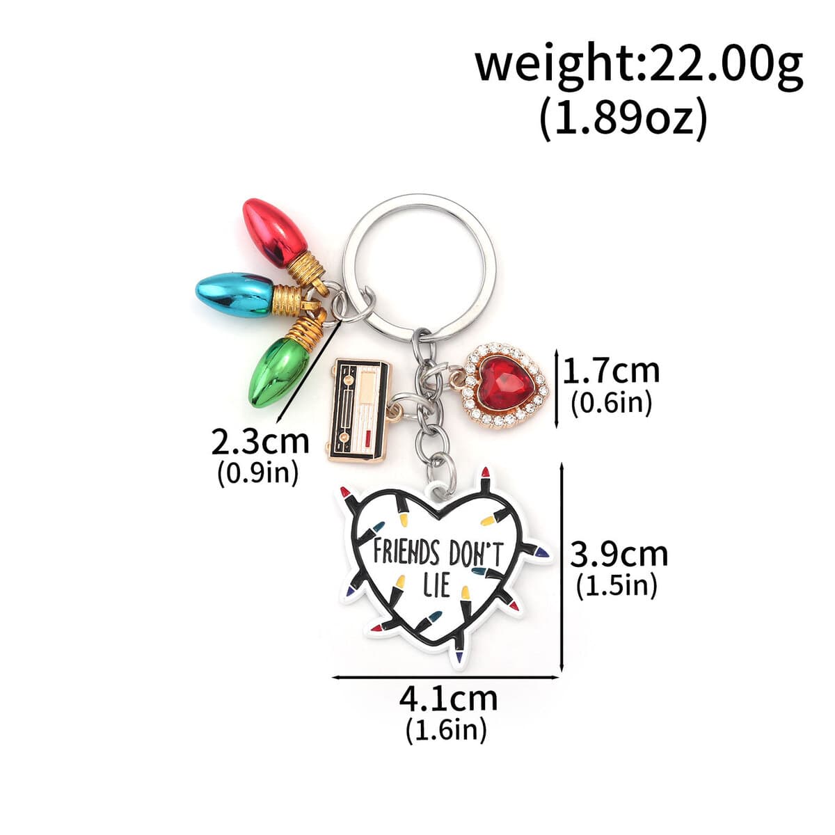 Странные вещи вокруг кино и телевидения 4 сезон ожерелье лампа письмо кулон Amazon трансграничная Внешняя торговля оптом