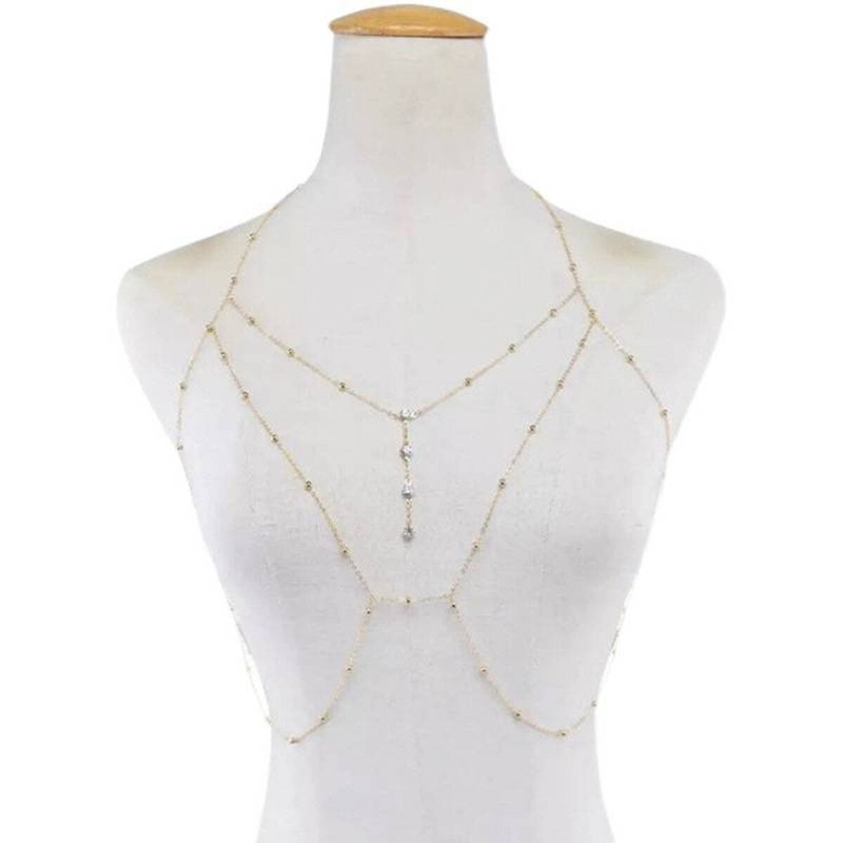 Цепочка на груди цепочка для тела бикини bikini ключица цепь сексуальная подвесная цепь украшения ожерелье женский аксессуар...