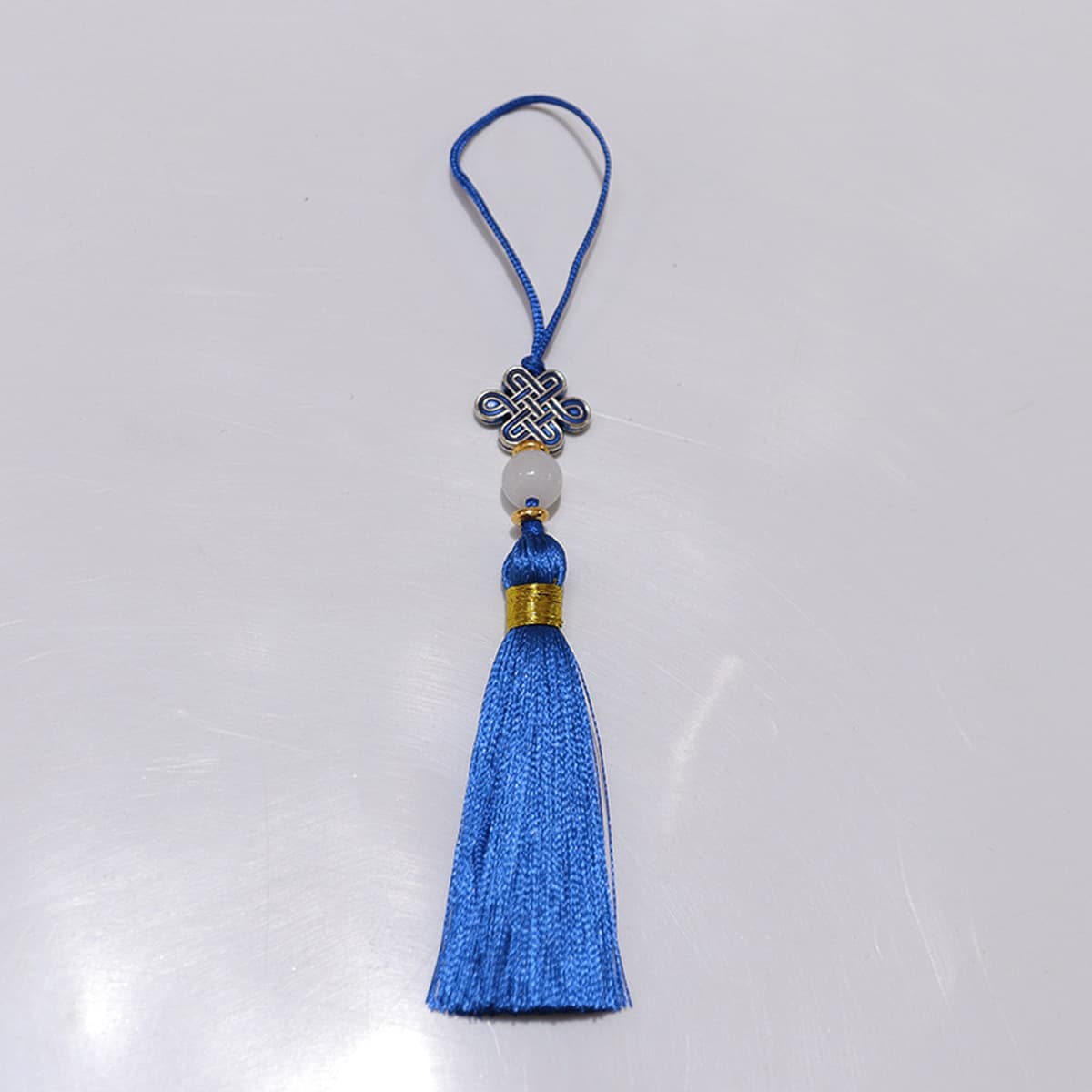 Перегородчатая китайская перевязка шип DIY кисточкой костюм шип кулон вентилятор аксессуары