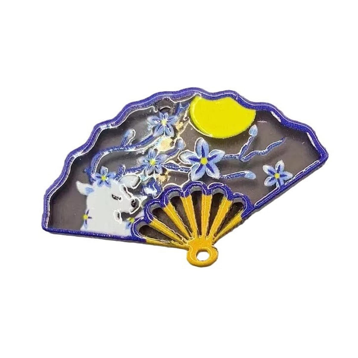 Ацетат новый кулон вентилятор 23*36 мм древний стиль DIY ручной работы