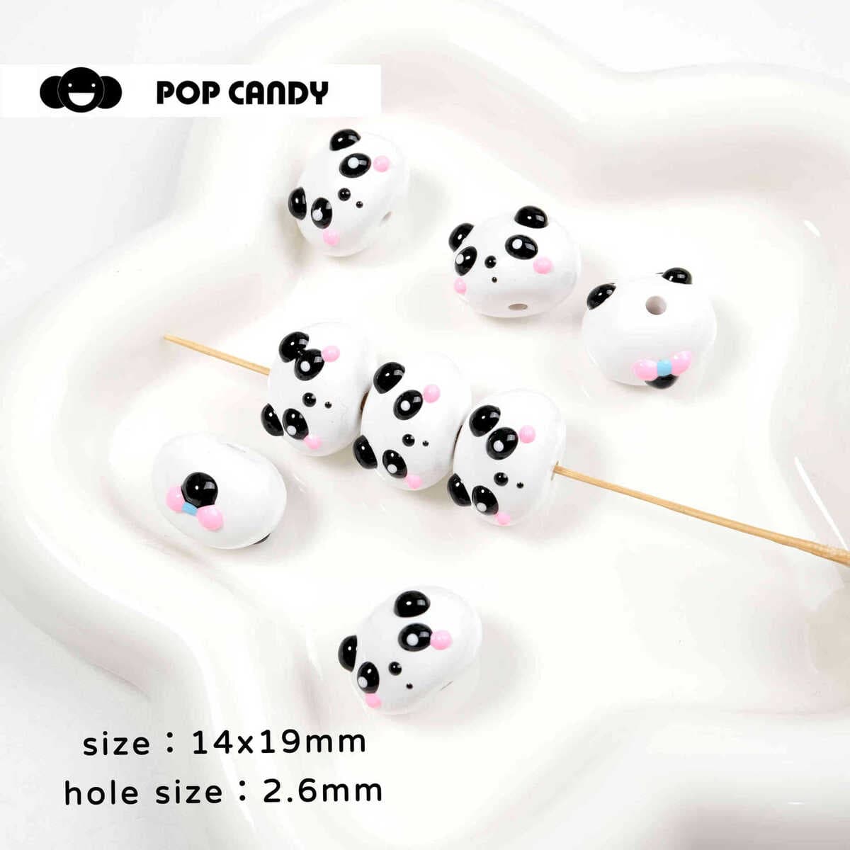 Мультяшные милые бусины ручной работы, сделанные своими руками, браслет, сумка, подвесное ожерелье, серьги, ювелирные...