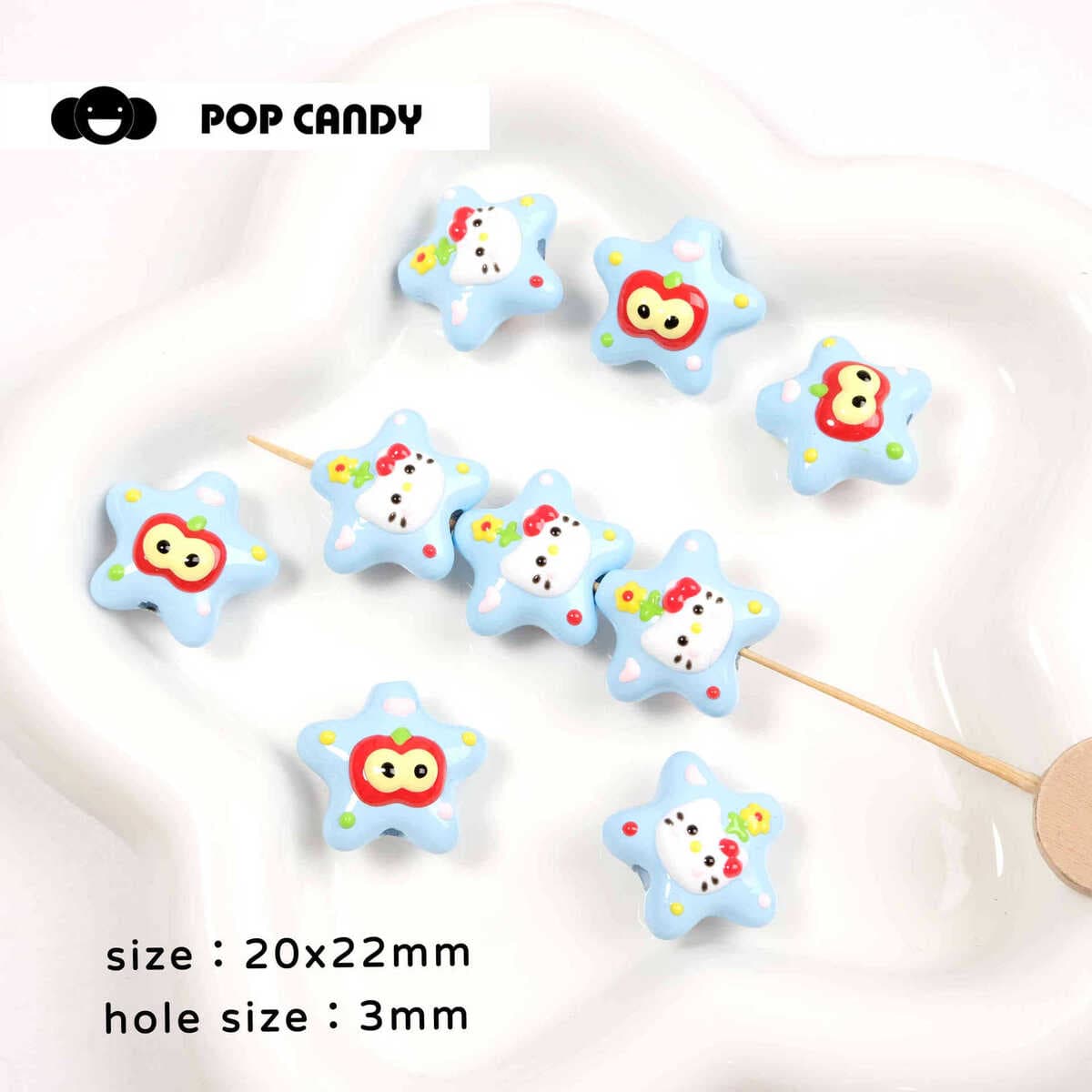 Мультяшные милые бусины ручной работы, сделанные своими руками, браслет, сумка, подвесное ожерелье, серьги, ювелирные...