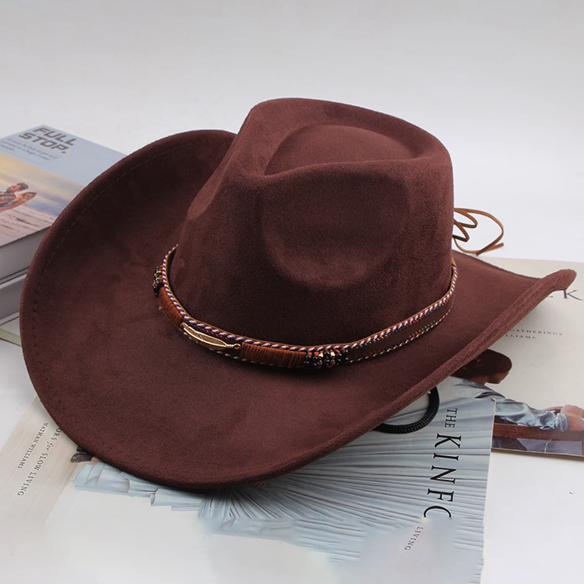 Внешняя торговля Западный джинсовый стиль тибетский бычий аксессуар модный цилиндр