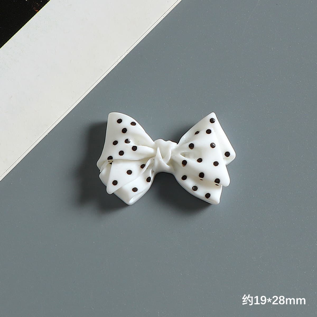 Черно-белый бант солнцезащитные очки шлепанцы смола гаджет diy сливочный клей водяной стакан для холодильника наклейки для...