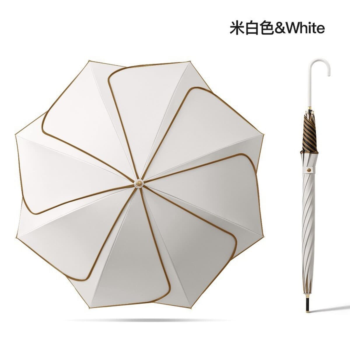 Эксклюзивная трансграничная поставка зонтов-лепестков двойного назначения для солнечной и дождливой погоды, с ручкой из...