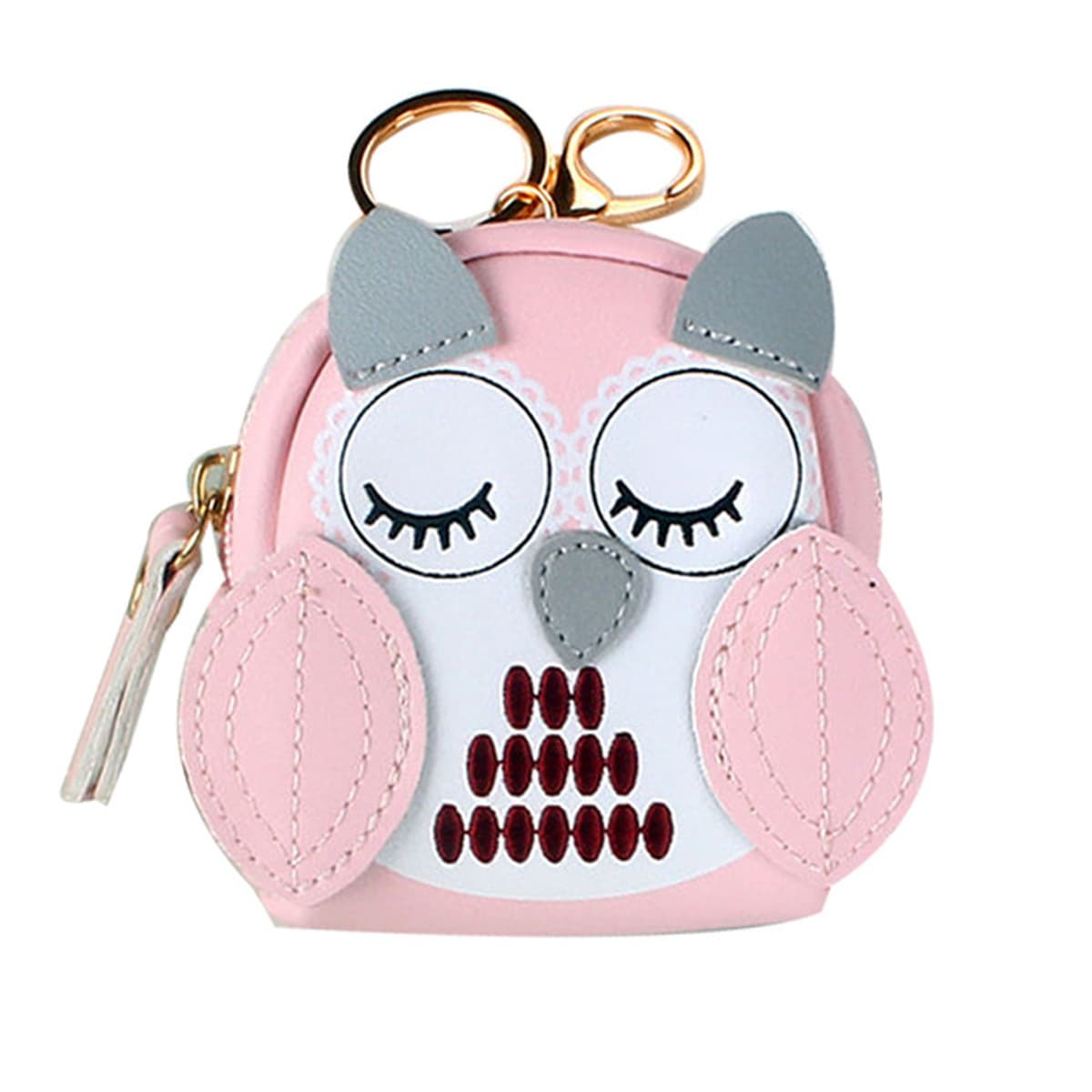 Сова креативный Кошелек для монет брелок кулон отличительная Милая женская мини-сумка для карт большой емкости маленькая...