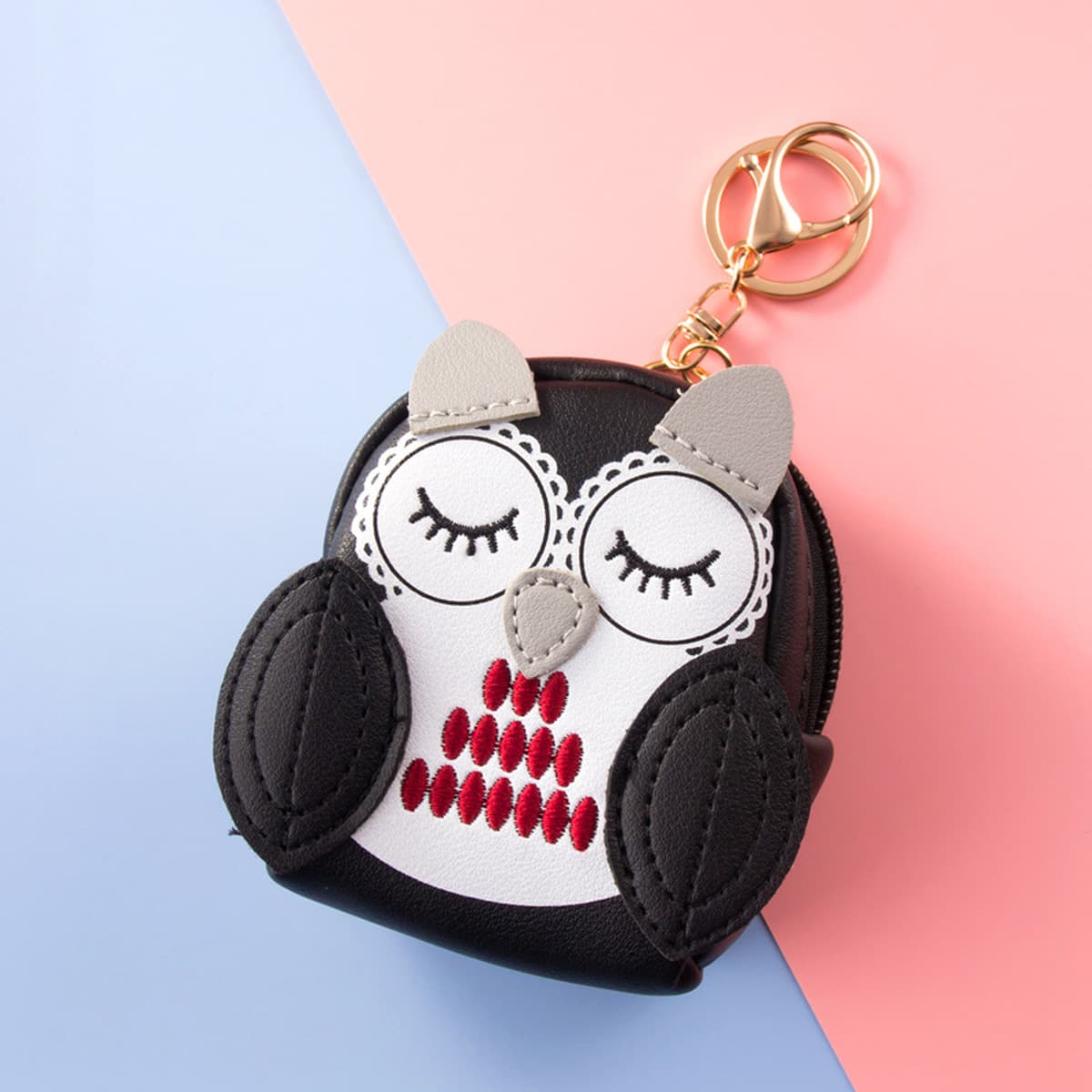 Сова креативный Кошелек для монет брелок кулон отличительная Милая женская мини-сумка для карт большой емкости маленькая...