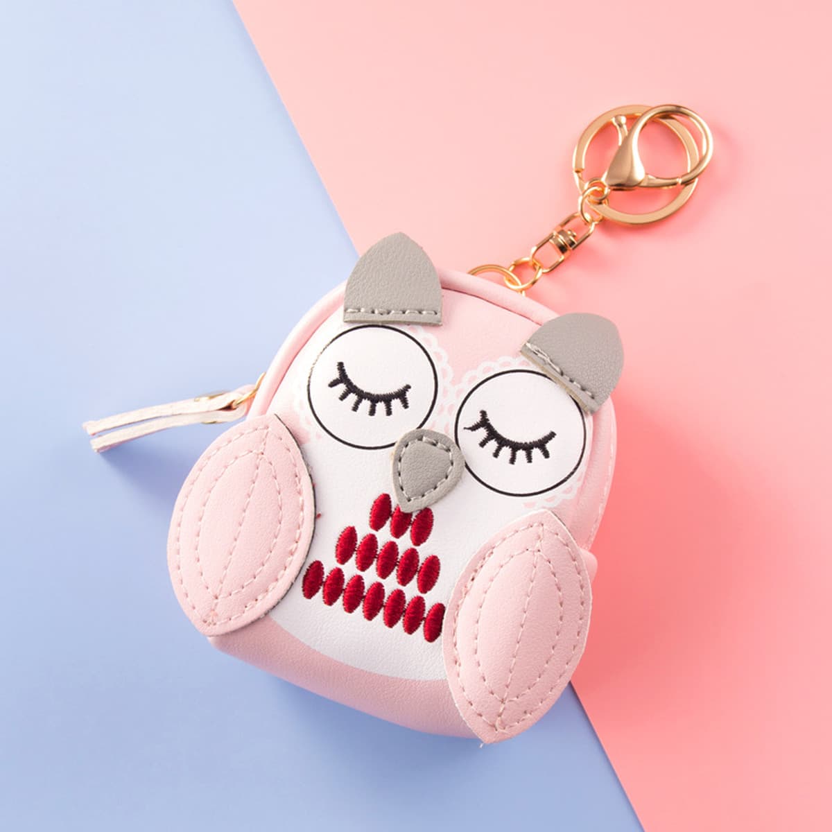 Сова креативный Кошелек для монет брелок кулон отличительная Милая женская мини-сумка для карт большой емкости маленькая...