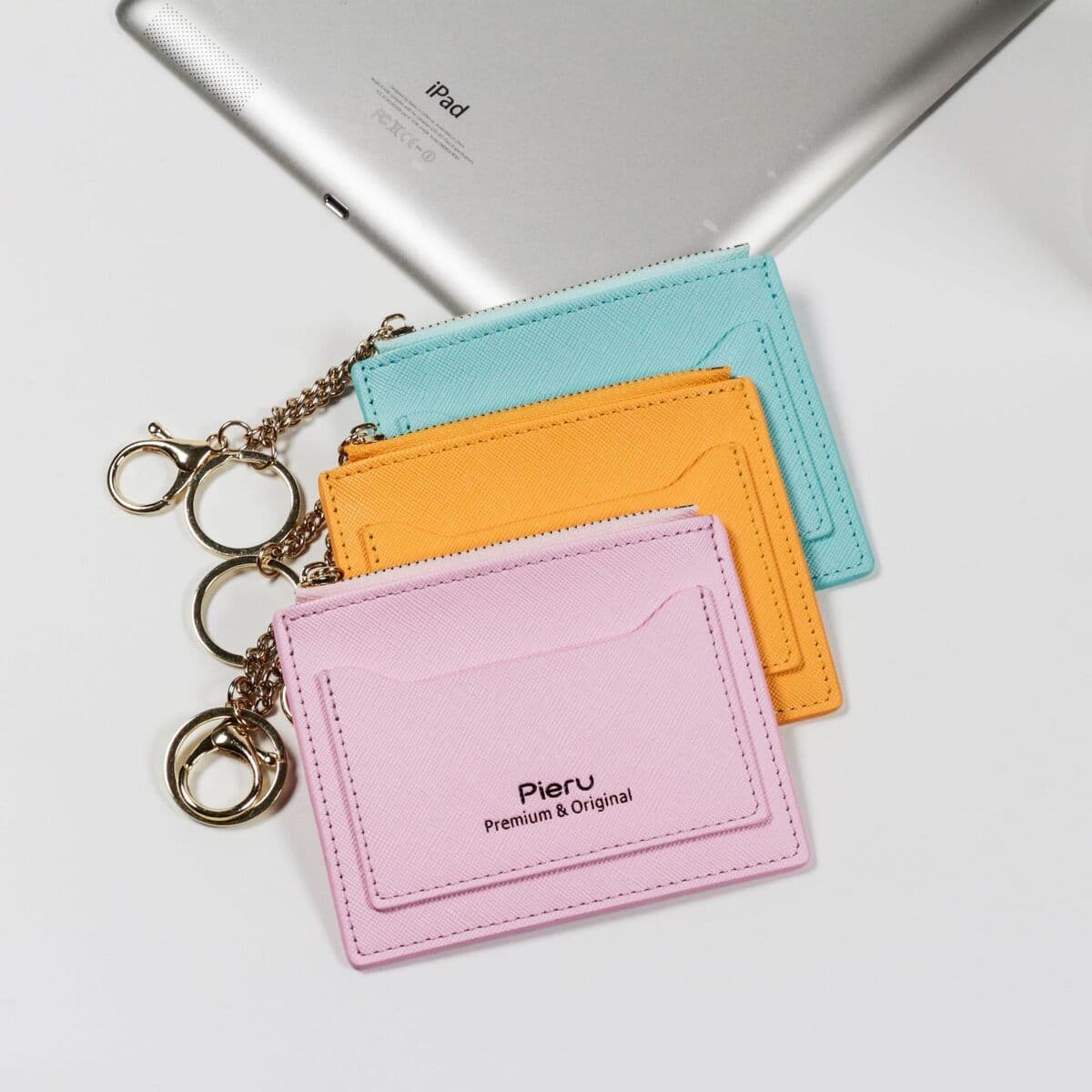 Новая модель 2024: миниатюрный женский кошелек-картхолдер с короткой молнией, простой и легкий, для монет и карт