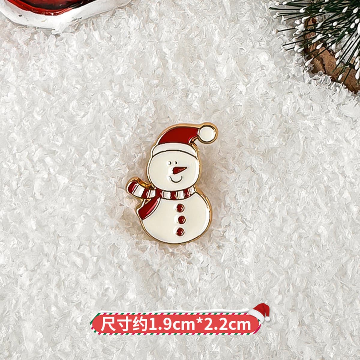 Рождественская брошь аксессуар милый мультфильм металлическая рождественская серия DIY капли масло значок булавка...