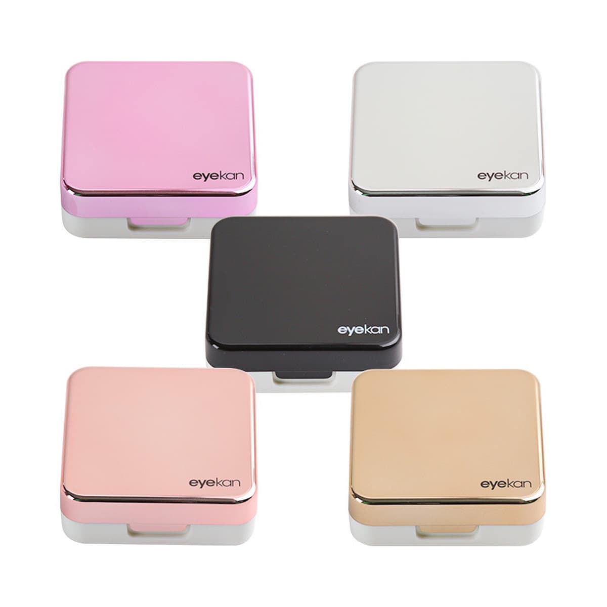 Kaida очки красивый зрачок коробка контактные линзы коробка простой двойной ящик портативный ящик для хранения K1520