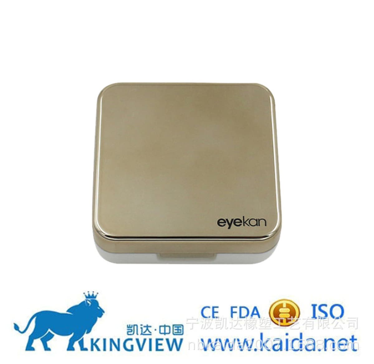 Kaida очки красивый зрачок коробка контактные линзы коробка простой двойной ящик портативный ящик для хранения K1520
